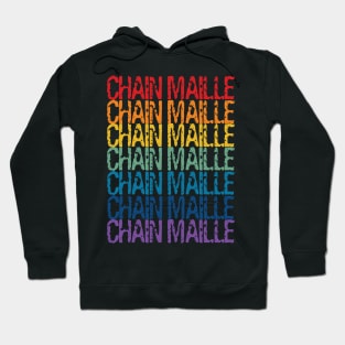 Rainbow Chain Maille Hoodie